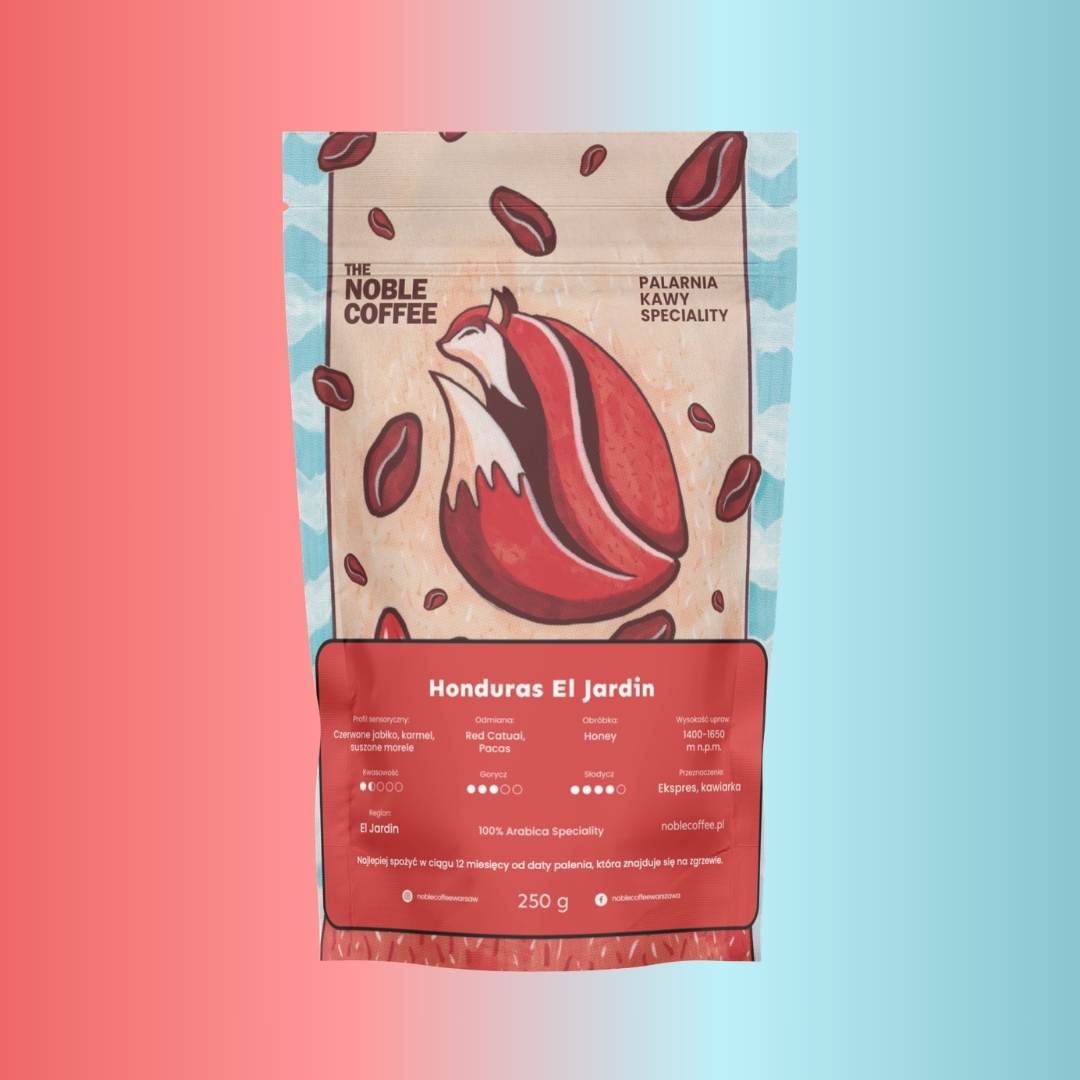 Kawa Honduras El Jardin Speciality 250g – świeżo palona kawa Honey Noble Coffee