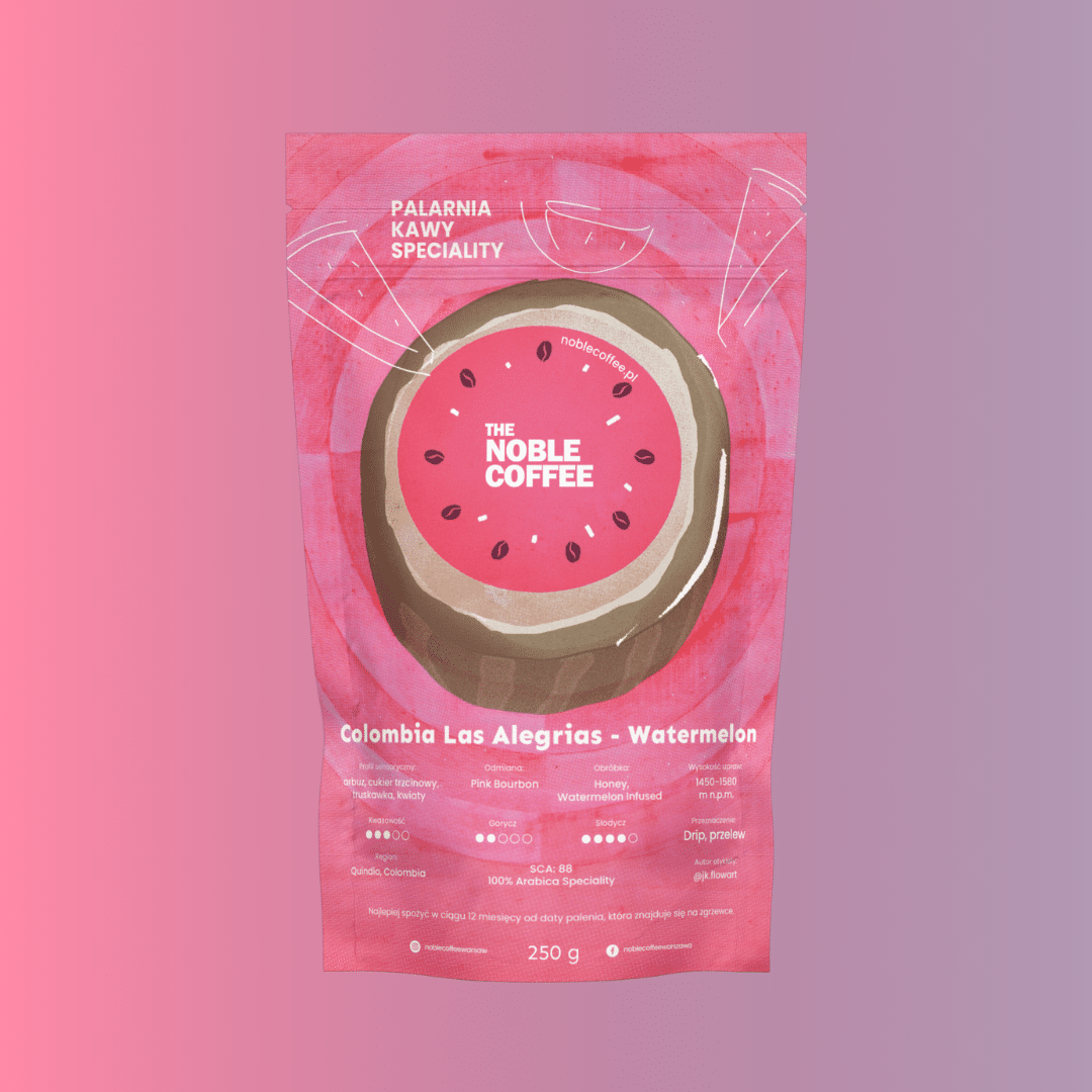 Kawa Kolumbia Las Alegrias Watermelon – Pod Przelew 250g