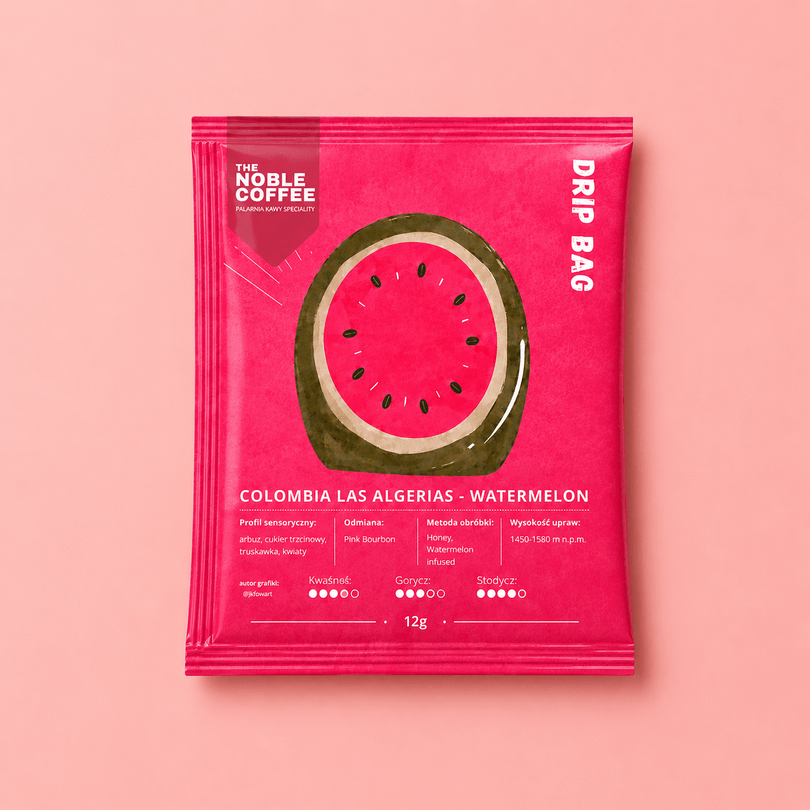 Drip Bag Kawa Colombia Watermelon - pod przelew
